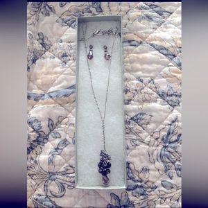 Ali Khan New York Necklace & Dangle Earrings Set